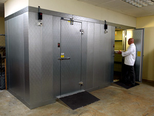 Coolers and freezers for medical and scientific lab uses